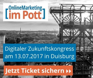 OnlineMarketing im Pott, 13.07.17 in Duisburg