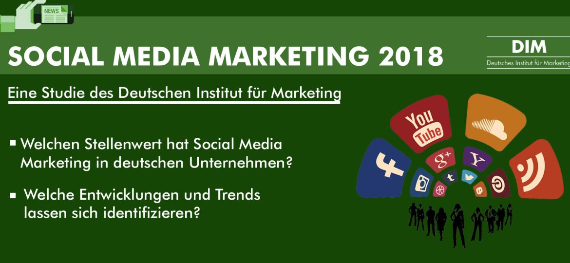 Studie Social Media Marketing 2018 - Banner