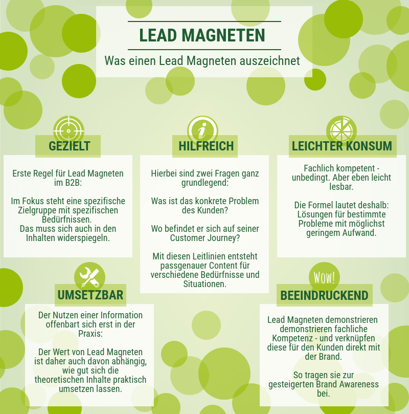 Eigenschaften von Lead Magneten