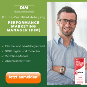 Performance Marketing Manager/in (DIM)