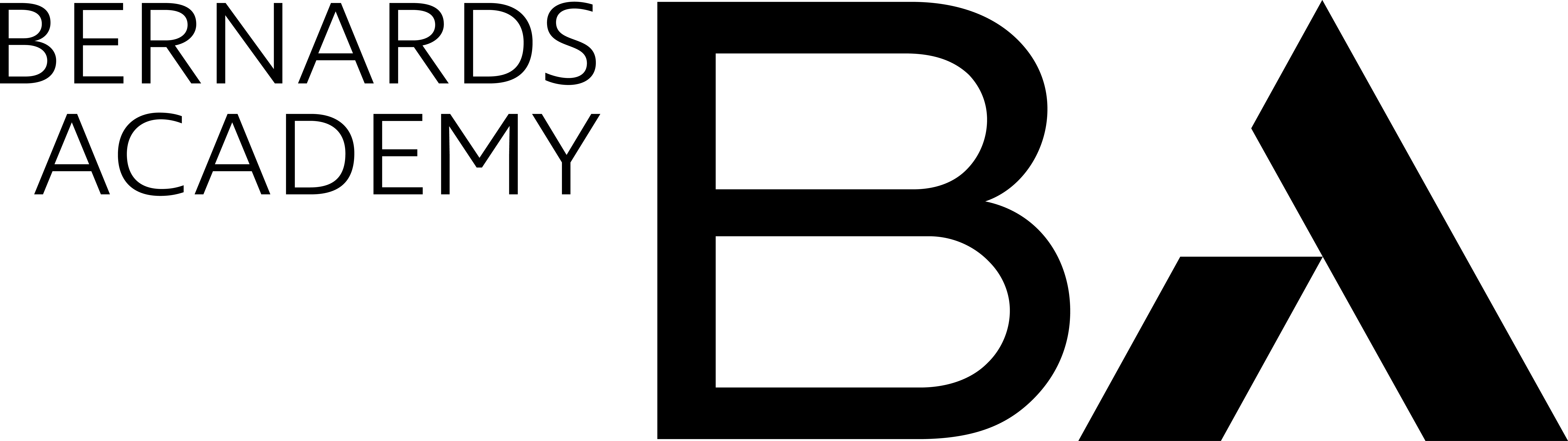 Bernards Academy Logo schwarz
