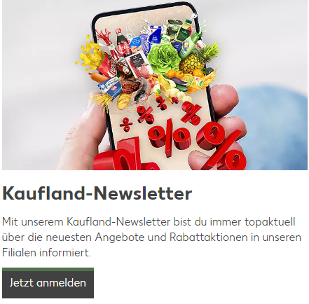 Kaufland-Newsletter